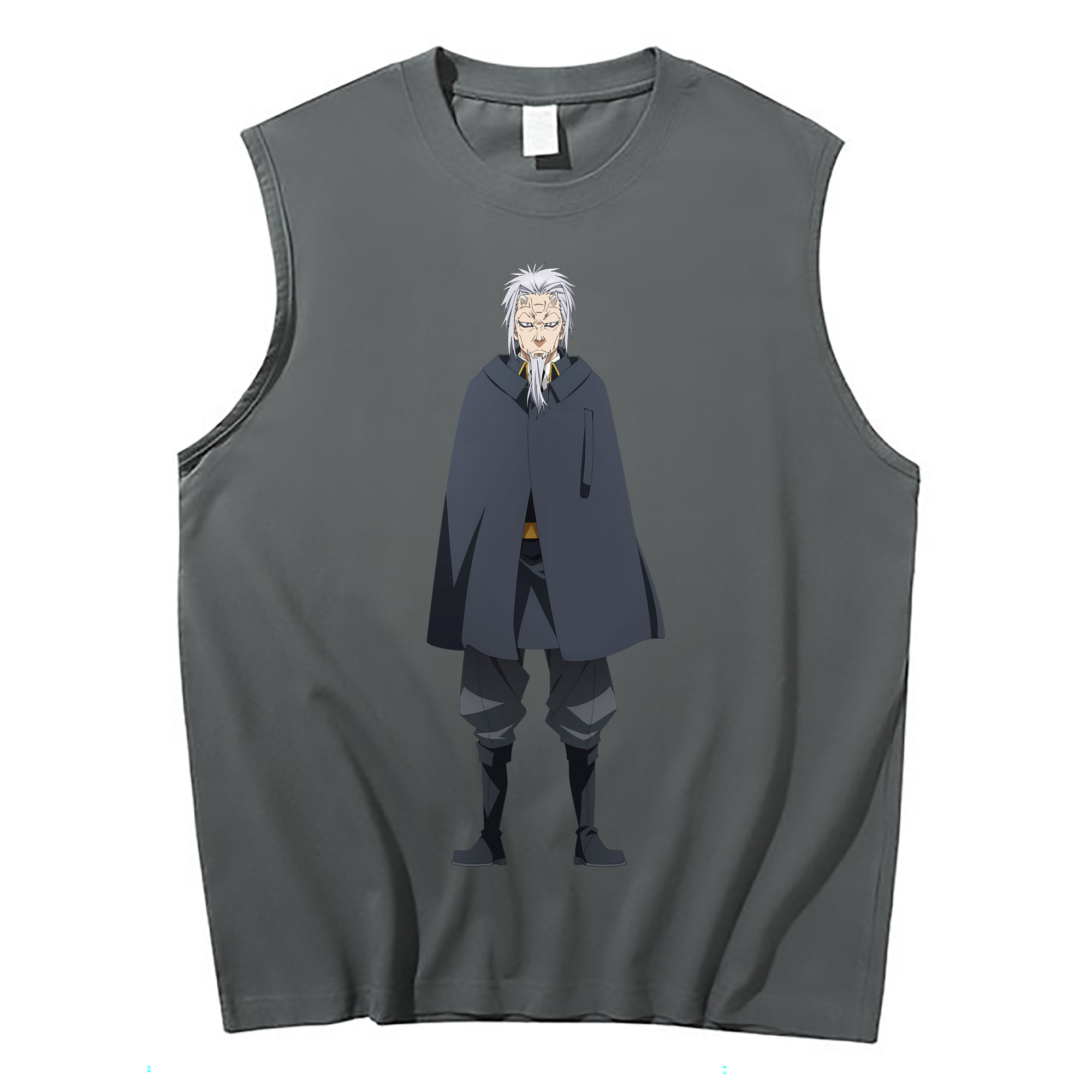 （画像用） 転スラ Regarding Reincarnated to Slime コットン100％タンクトップ（フロントプリント）